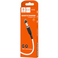 Кабель Denmen D18L USB Type-A - Lightning (1 м, белый)