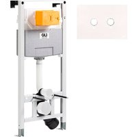 Инсталляция для унитаза OLI 120 ECO 879235 + 216621 (белый матовый)