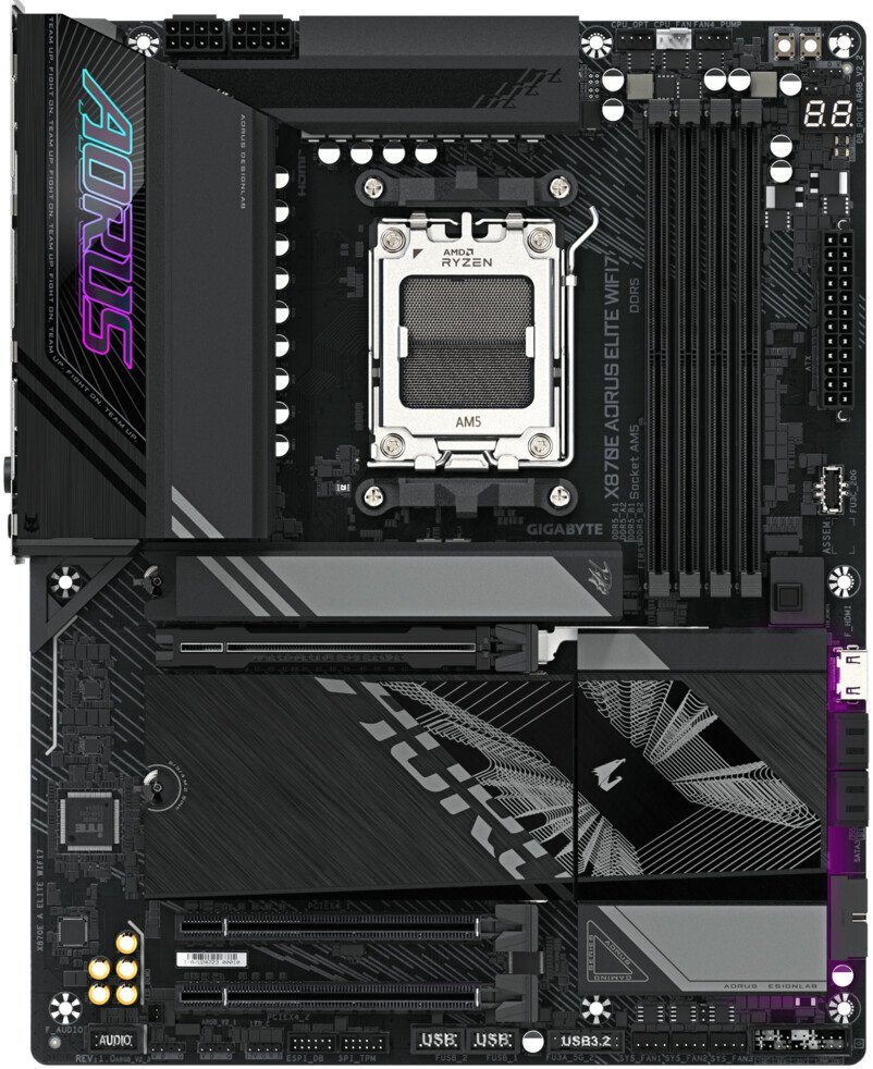 Материнская плата Gigabyte X870E Aorus Elite WiFi7 (rev. 1.3)