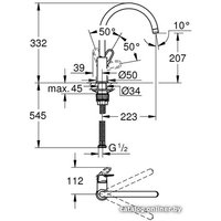 Смеситель Grohe BauFlow 31230001