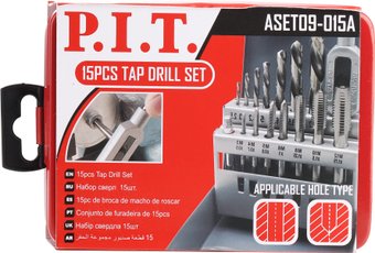 Сверло-метчик P.I.T. ASET09-015A