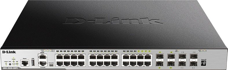 

Управляемый коммутатор 3-го уровня D-Link DGS-3630-28PC/A2ASI