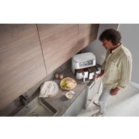 Аэрогриль (аэрофритюрница) Ninja Air Fryer Dual zone AF400EUWH