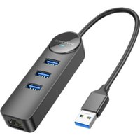 USB-хаб Borofone DH6 USB Type-A (3 x USB 3.2 Gen1, 0.2 м)