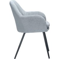 Стул с подлокотниками Mara Бискотти классик Black (серый)