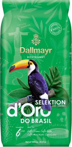 Кофе Dallmayr Crema d'Oro Selektion Des Jahres do Brazil зерновой 1кг