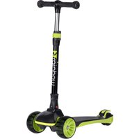 Трехколесный самокат Novatrack Rainbow 120 120BB.RAINBOW.BGN25 (черный/зеленый)