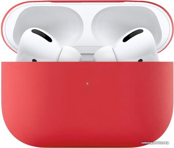 Чехол uBear Touch Case (для AirPods Pro, красный)