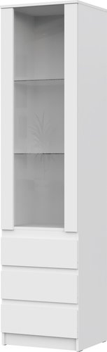 Шкаф-витрина НК-Мебель Stern ШКВ-1 72678280 (белый)