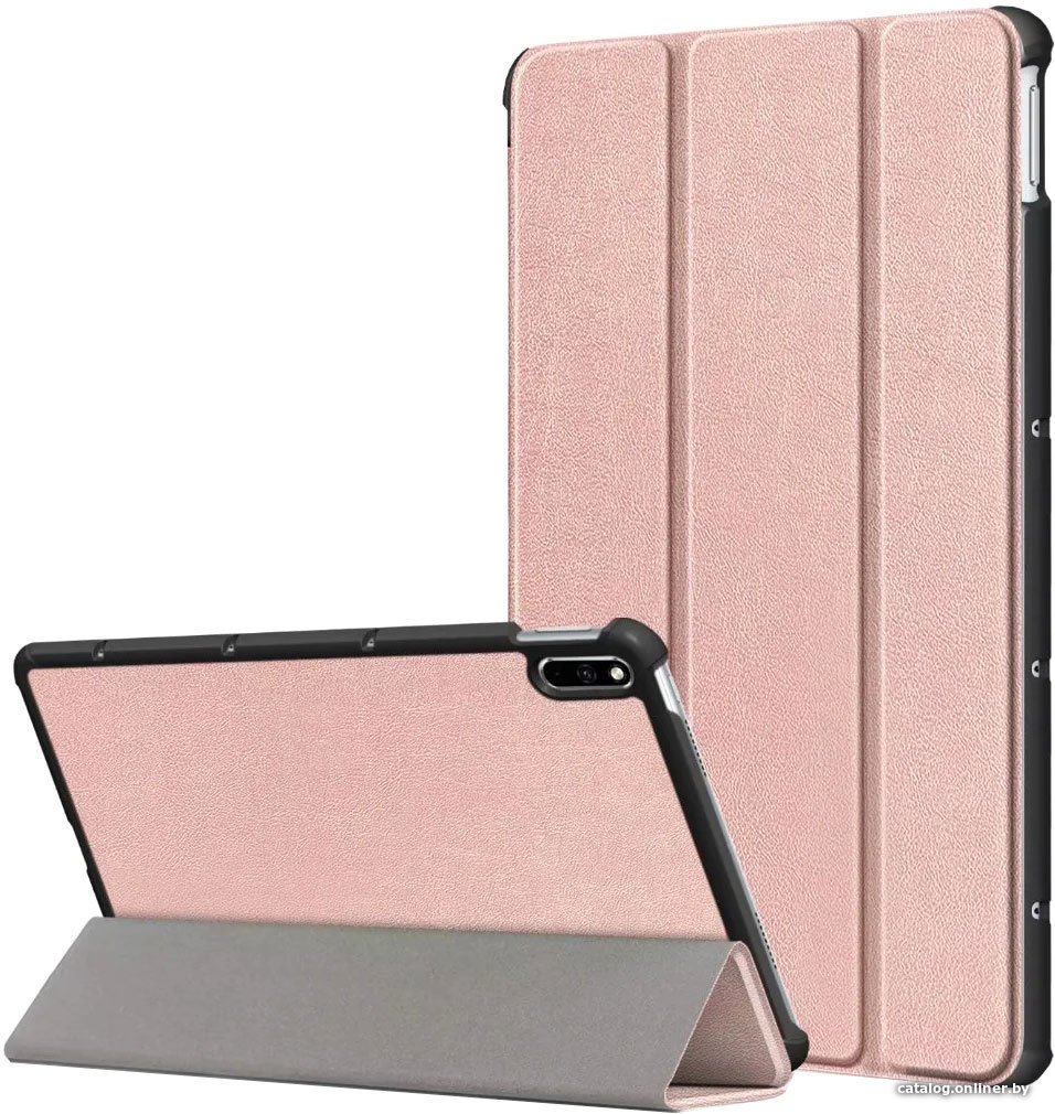 Чехол JFK Smart Case для Huawei MatePad 10.4 (розово-золотой)