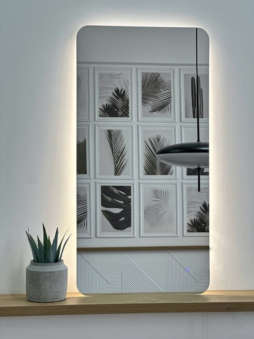 Зеркало с подсветкой  EMZE 45x77 LED.45.77.4K LED (с подсветкой)