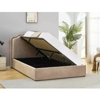 Кровать Signal Florencja Velvet Bluvel 40 140/200 (темно-бежевый)