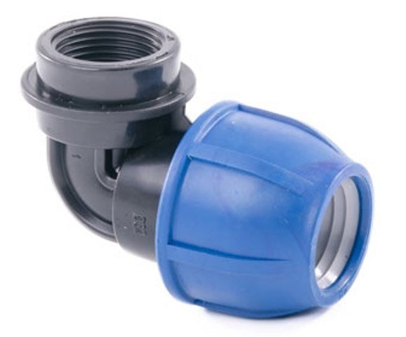 

Фитинг Lammin Отвод компрессионный ВР 32x1 55/1