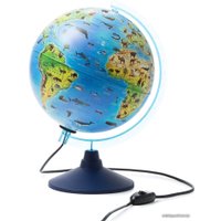 Школьный глобус Globen Зоогеографический с подсветкой INT12500306