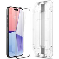 Защитное стекло Spigen Glass TR EZ Fit FC для iPhone 15 Pro AGL06899