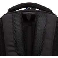 Школьный рюкзак Grizzly RB-452-3f (черный/синий)