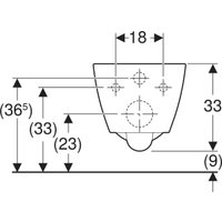 Унитаз подвесной Geberit Smyle Square 500.379.01.8