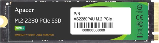 

SSD Apacer AS2280P4U 256GB AP256GAS2280P4U-1