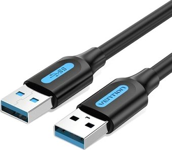 Кабель Vention CONBF USB Type-A - USB Type-A (1 м, черный)