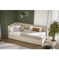 Кровать-тахта Mio Tesoro Bris КР 3 90x200 (ткань бежевый)