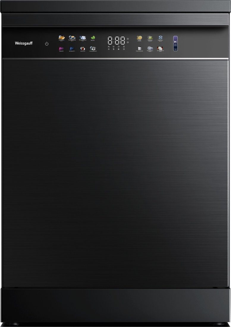 

Отдельностоящая посудомоечная машина Weissgauff DW 6039 Touch Dual Wash Black