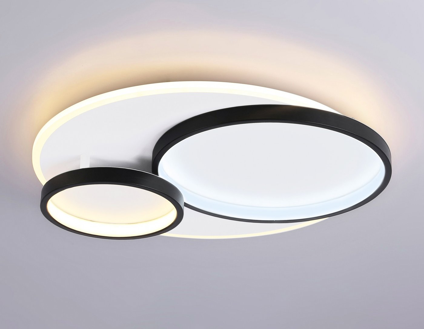 Светильник-тарелка Ambrella light FA7719 WH/BK