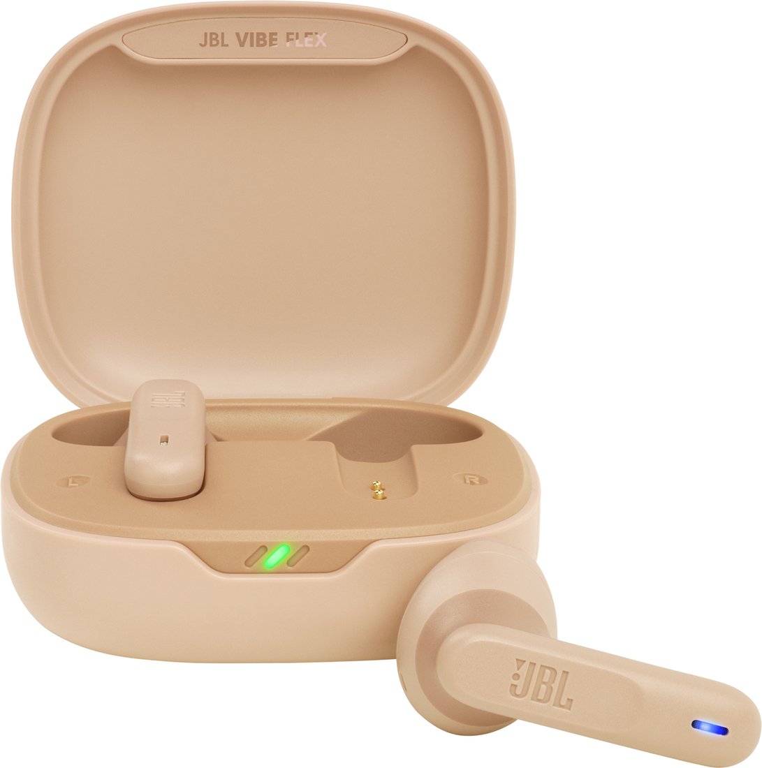 

Наушники JBL Vibe Flex (бежевый)