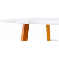 Кухонный стол AksHome Goldie 79603 (мрамор/золотой)