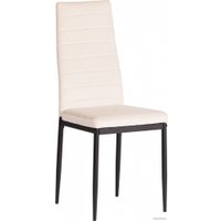 Стул TetChair Easy Chair металл/вельвет (светло-бежевый/черный)