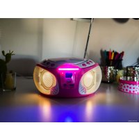 Магнитола Lenco SCD-650PK (розовый)