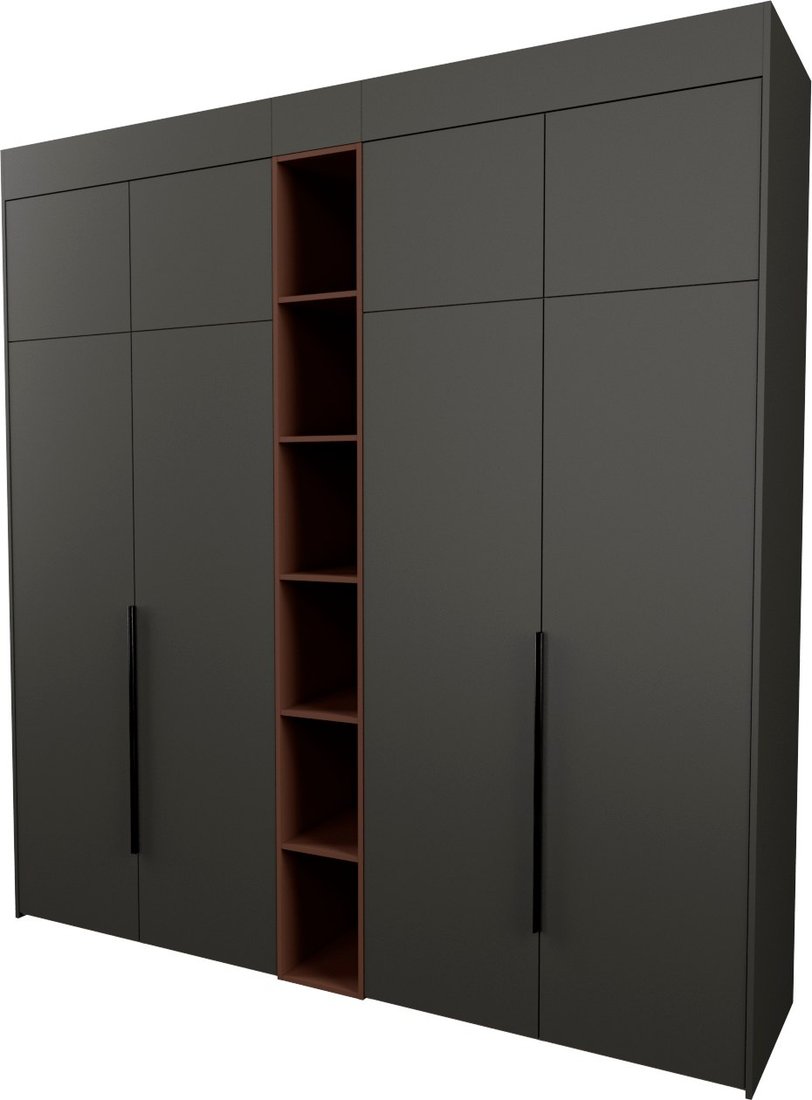 

Шкаф распашной Рэйгрупп Рэй S257-В10-3-WKL В10-3 (дуб веллингтон/кобальт/античная латунь)