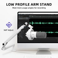 Проводной микрофон FIFINE T688 (белый)