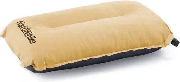 Подушка туристическая Naturehike Inflating Automatic NH17A001-L (бежевый)