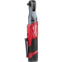 Трещотка Milwaukee M12 FIR38-201B 4933459798 (с 1-им АКБ, сумка)