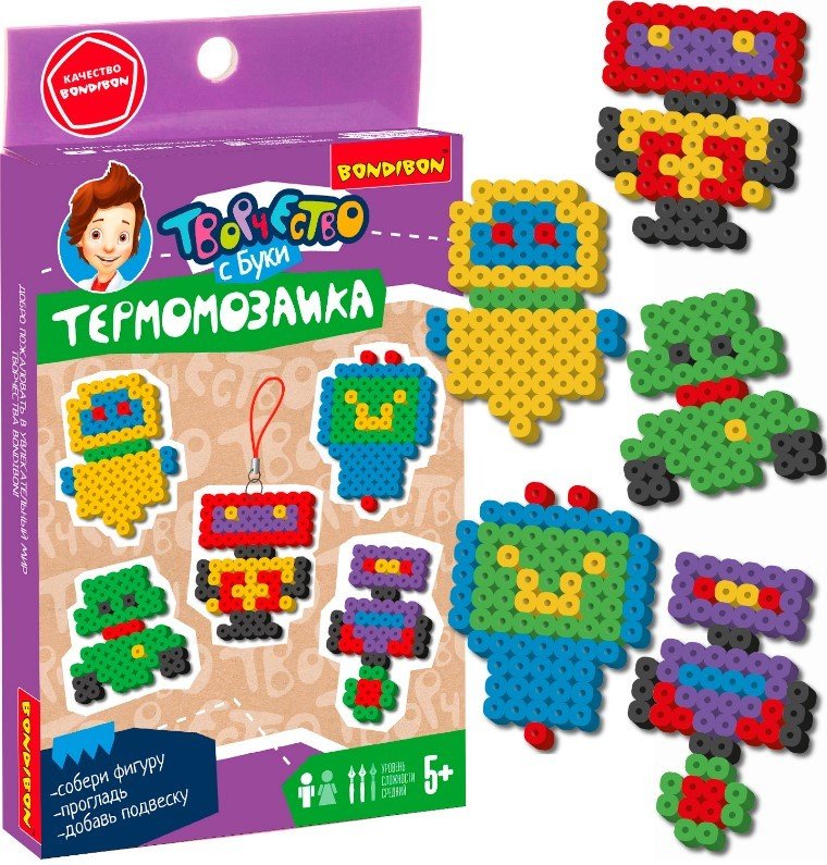 

Термомозаика Bondibon 2D Роботы ВВ5569
