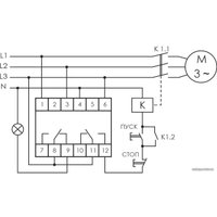 Реле контроля фаз Евроавтоматика F&F CKF-318-1 EA04.002.007