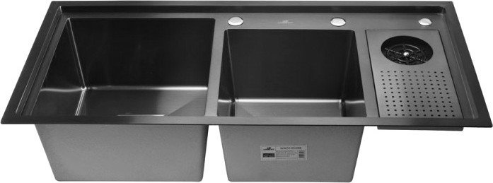 Кухонная мойка Wisent WM310048B + WW405B