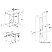 Газовый духовой шкаф Indesit IGW 620 BL