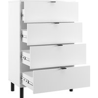 Комод ЭлиГард Mone 4S (белый)