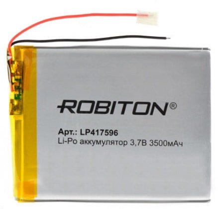 

Аккумулятор Robiton LP417596 3500mAh 1 шт