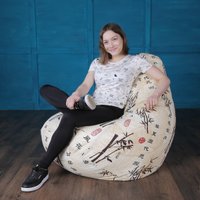 Кресло-мешок Flagman Груша Макси Г2.4-22 Бамбу А01