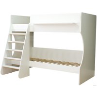 Двухъярусная кровать Красная звезда Р434 Капризун 3 160x80 (белый)