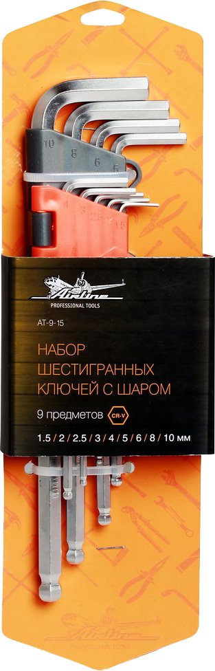 

Набор ключей Airline AT-9-15 9 предметов