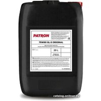 Трансмиссионное масло Patron Original GL5 75W80 20 л