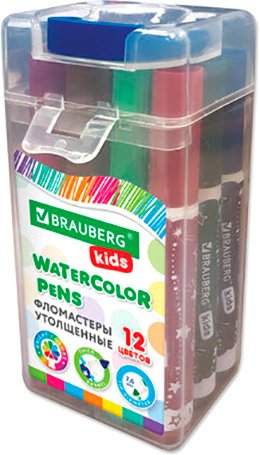 

Фломастеры BRAUBERG Kids 152187 (12 цв)