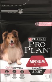 Сухой корм для собак Pro Plan Adult Medium Sensitive Skin 3 кг