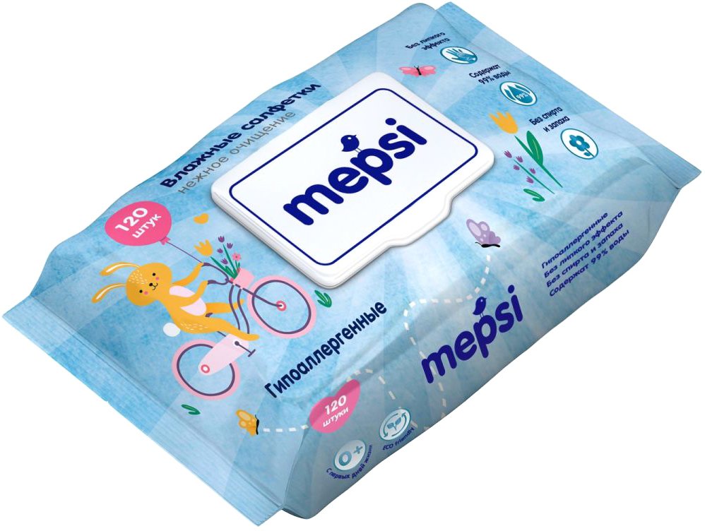 

Mepsi Гипоаллергенные 0162 (120 шт)