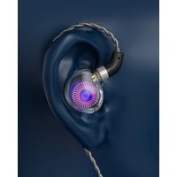 Наушники TRN Medusa (прозрачный, без микрофона)