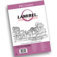 Обложка для термопереплета Lamirel Transparent A4 PVC 200 мкм 100 шт LA-78785 (зеленый)