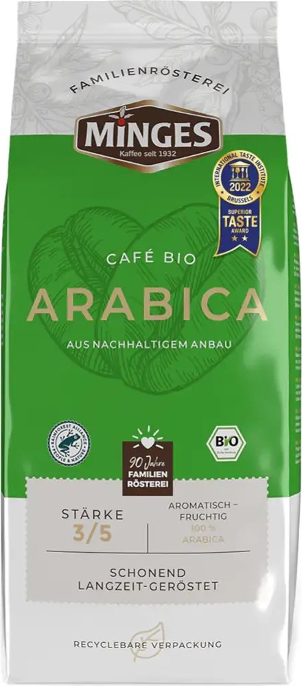 

Кофе Minges Bio-Cafe Arabica зерновой 1 кг